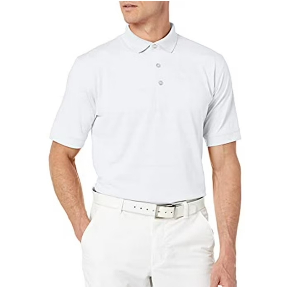 Callaway Men's Basic Short Sleeve Opti-Vent Open Mesh Polo Golf Shirt Size Large
